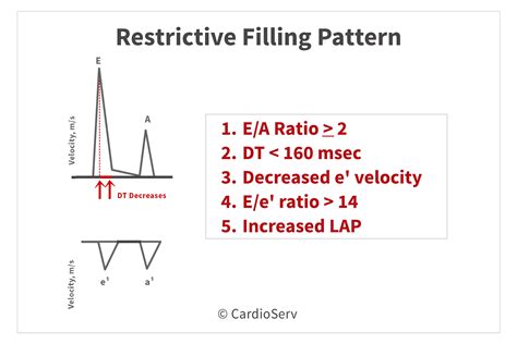 indeterminate lv diastolic function|restrictive diastolic filling pattern.